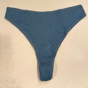 NWT Skims Cotton Rib Dipped Thong Kyanite Women’s 4X